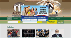 Desktop Screenshot of doutoradoemteologia.com.br